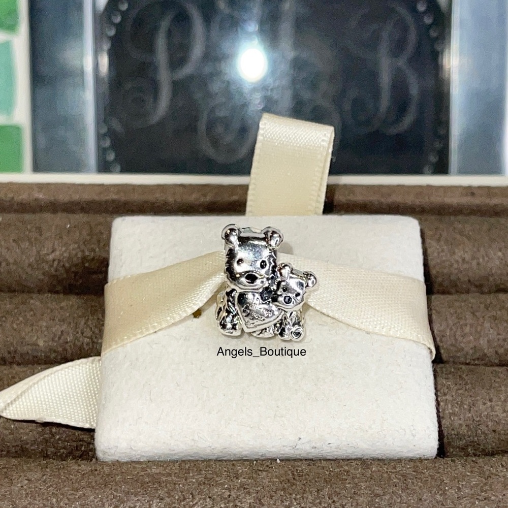 New Pandora MOTHER & PUPPY LOVE CHARM